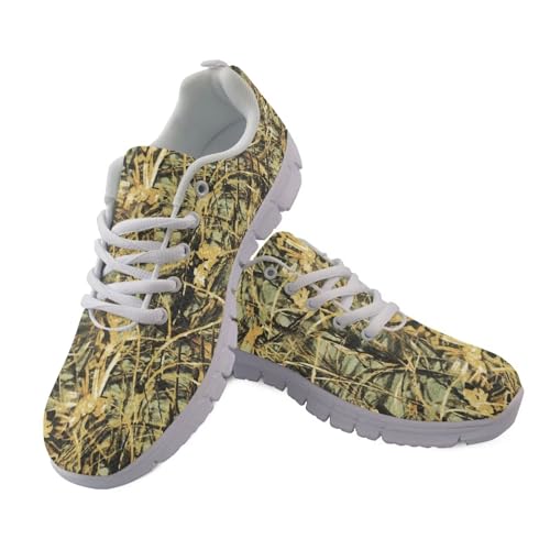 Jndtueit Damen Herren Camo Jagd Laufschuhe Walking Wandern Flats Schuhe, Retro Green Camo Jagd, 41 EU Jndtueit Damen Herren Camo Jagd Laufschuhe Walking Wandern Flats Schuhe, Retro Green Camo Jagd, 41 EU von Jndtueit