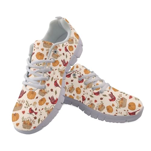 Jndtueit Damen Herren Camo Jagd Laufschuhe Walking Wandern Flats Schuhe, Thanksgiving Bird Pumpkin Beige, 39 EU Jndtueit Damen Herren Camo Jagd Laufschuhe Walking Wandern Flats Schuhe, Thanksgiving Bird Pumpkin Beige, 39 EU von Jndtueit