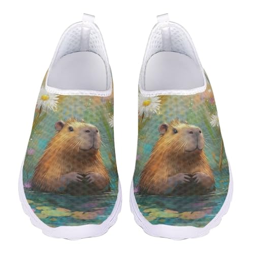 Jndtueit Damen Herren Walking Loafers Klassische Arbeit Sportschuhe Weite Zehen Sneaker, Capybara Green, 36 EU Jndtueit Damen Herren Walking Loafers Klassische Arbeit Sportschuhe Weite Zehen Sneaker, Capybara Green, 36 EU von Jndtueit