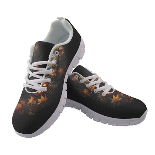 Jndtueit Damen-Lauf-Sneaker, lässig, Outdoor-Schuhe für Herren, Mesh-Fitness-Sneaker, Halloween-Katze, Schwarz, 43 EU Jndtueit Damen-Lauf-Sneaker, lässig, Outdoor-Schuhe für Herren, Mesh-Fitness-Sneaker, Halloween-Katze, Schwarz, 43 EU von Jndtueit