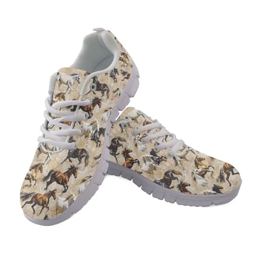 Jndtueit Damen-Lauf-Sneaker, lässig, Outdoor-Schuhe für Herren, Mesh-Fitness-Sneaker, Horse Brown, 37 EU Jndtueit Damen-Lauf-Sneaker, lässig, Outdoor-Schuhe für Herren, Mesh-Fitness-Sneaker, Horse Brown, 37 EU von Jndtueit