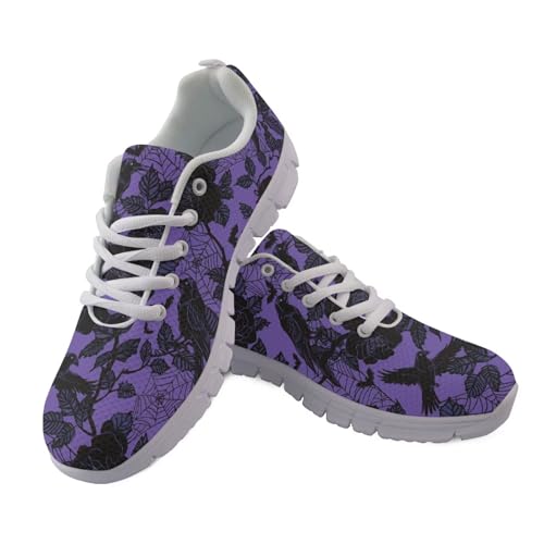 Jndtueit Lauf-Sneaker, atmungsaktive Netz-Schuhe für Damen und Herren, athletischer Sneaker, Halloween Kolibri Spinnennetz, 36 EU Jndtueit Lauf-Sneaker, atmungsaktive Netz-Schuhe für Damen und Herren, athletischer Sneaker, Halloween Kolibri Spinnennetz, 36 EU von Jndtueit