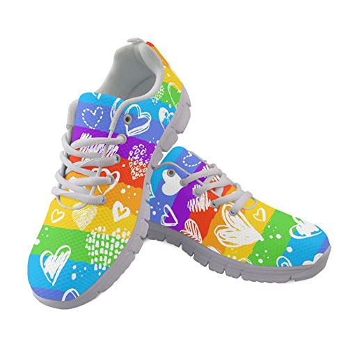 Jndtueit Rainbow, LGBT Stolz, Sportschuhe, Sportschuhe, Rutsche, Sportschuhe, Tennisschuhe. von Jndtueit