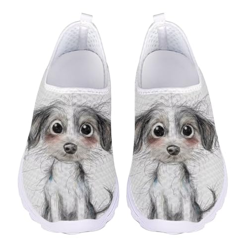 Jndtueit Unisex-Turnschuhe, breite Zehenpartie, Lauf-Sneaker, Tennis-Loafer für Damen und Herren, Grauer Hund, 42 EU Jndtueit Unisex-Turnschuhe, breite Zehenpartie, Lauf-Sneaker, Tennis-Loafer für Damen und Herren, Grauer Hund, 42 EU von Jndtueit