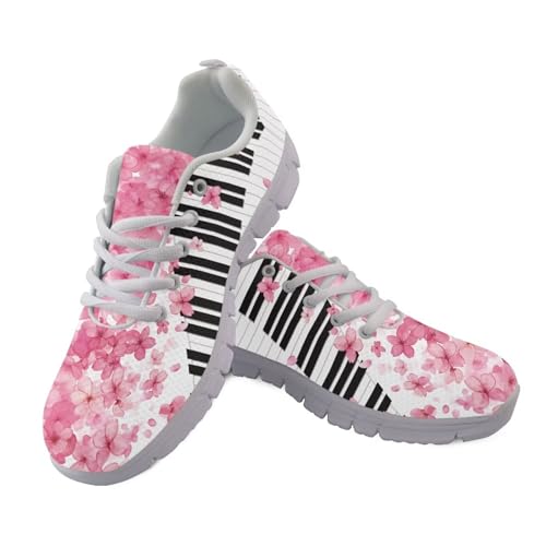 Jndtueit Walking-Sneaker, Barfußschuhe, Netzstoff, Trainings-Sneaker für Damen, Cherry Blossom Floral, 37 EU Jndtueit Walking-Sneaker, Barfußschuhe, Netzstoff, Trainings-Sneaker für Damen, Cherry Blossom Floral, 37 EU von Jndtueit