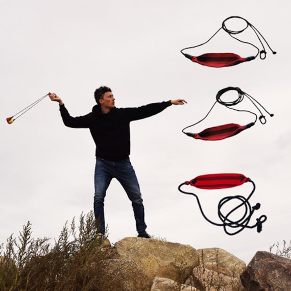 David-Schleuder - Komplettset/Rock Stone Sling David-Schleuder - Komplettset/Rock Stone Sling von JoCatapult