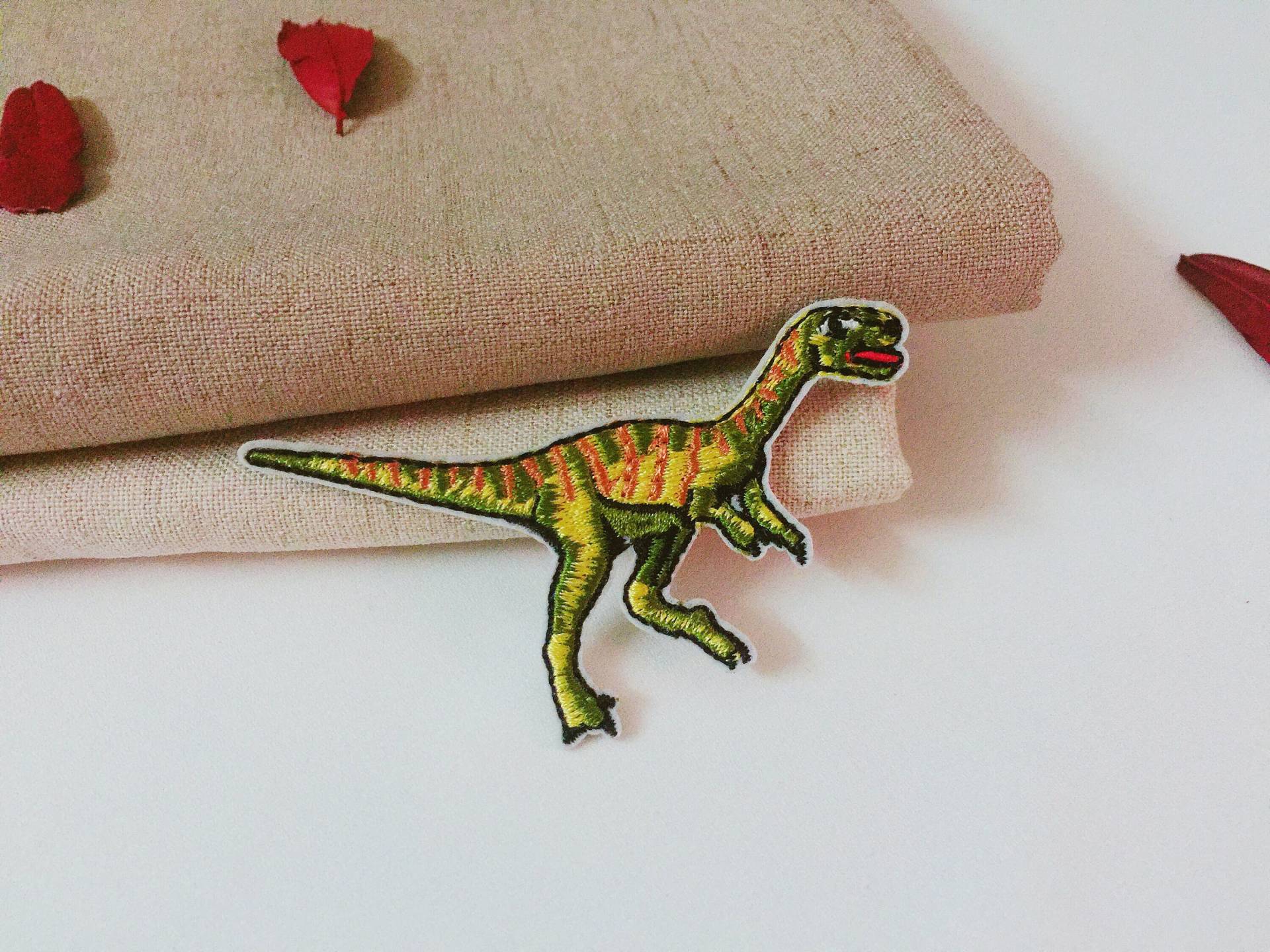 Raptor Patch, Dinosaurier Bügelbilder, Aufnäher, Applikation von JoJoStoreHighJob