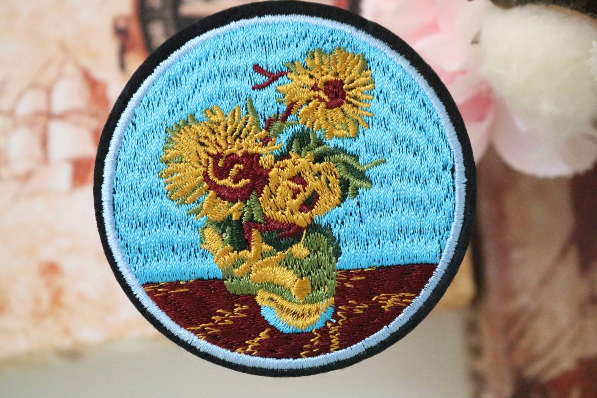 Sonnenblumen Aufnäher, Van Gogh Aufnäher von JoJoStoreHighJob