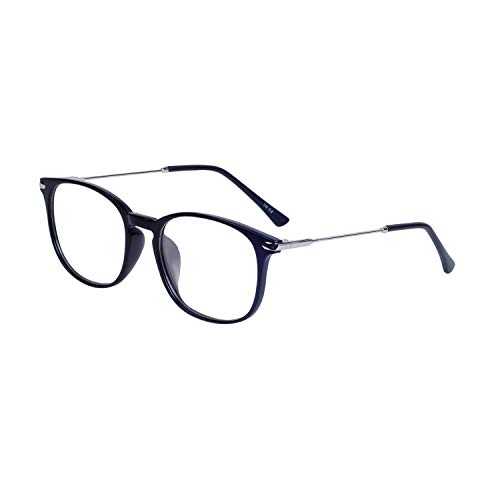 JoXiGo Computerbrille Anti-Blaulicht Damen Herren Ohne Stärke Anti-Müdigkeit UV-Schutz TR90 Rahmen mit Brillenetuis von JoXiGo