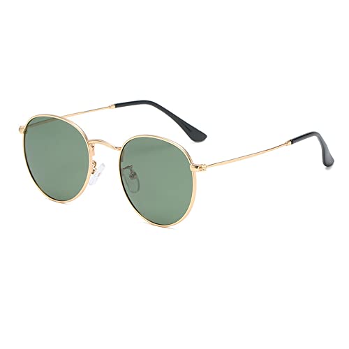 JoXiGo Sonnenbrille Damen Herren Klassisch Retro Metallrahmen von JoXiGo