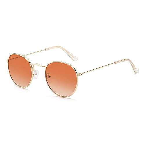 JoXiGo Sonnenbrille Damen Herren Klassisch Retro Metallrahmen von JoXiGo