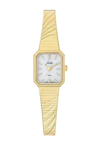 Joalia Damen-Armbanduhr, Stahl, vergoldet, Milanais 630994, perlmutt Joalia Damen-Armbanduhr, Stahl, vergoldet, Milanais 630994, perlmutt von Joalia