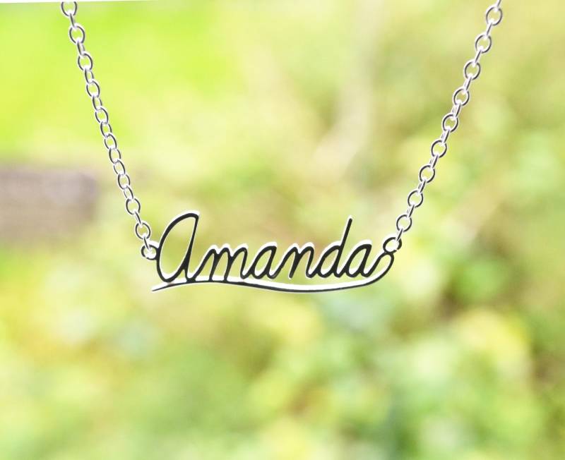 sterling Silber 925 Personalisierte Lernkurve Name Halskette Mehrere Länge Box Kette Jeder Beliebige Name-Geburtstag, Brautjungfern, Valentinstag sterling Silber 925 Personalisierte Lernkurve Name Halskette Mehrere Länge Box Kette Jeder Beliebige Name-Geburtstag, Brautjungfern, Valentinstag von JoanJewelleryGifts