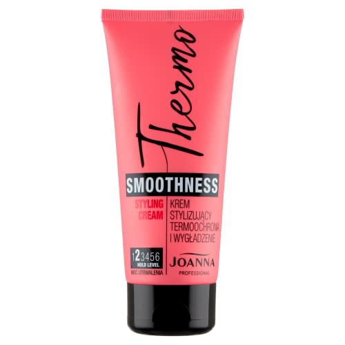 JOANNA Professional Thermo Stylingcreme Hitzeschutz Glattes und Angenehmes Haargefühl Gepflegtes und Regeneriertes Haar Schützt das Haar vor Hitze Stylt und Schützt das Haar 200 g von Joanna