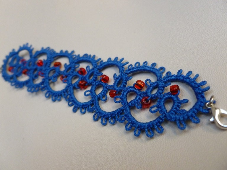 Tatting Armband - Geschenk Für Sie Tatting Armband - Geschenk Für Sie von JoannaArt77