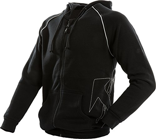 JOB Hoodie-Sweatjacke DACHDECKER Zunft-Emblem schwarz (XXXL) von JOB