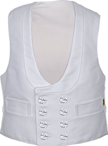 Job Zunftweste / Zunft-Weste Doppel-Pilot 5343 weiß (56) von JOB