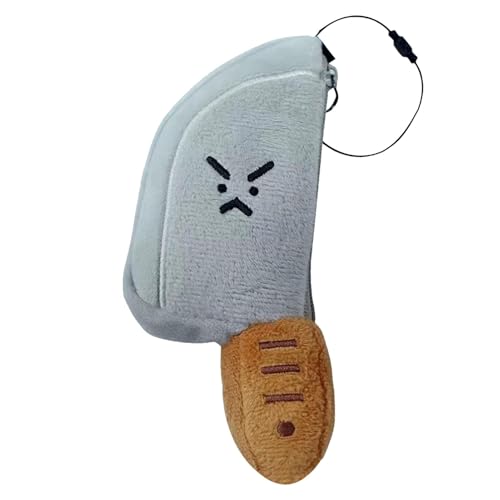 Joberio Keychain Bag Charm - Keychain Pendant | Cuddly Plush Keychain Bag Pendant | Keychain Accessories Cute Cutter Shape Design Keychain | Soft Headphone Storage Keychain for Boys, Girls, Adults von Joberio
