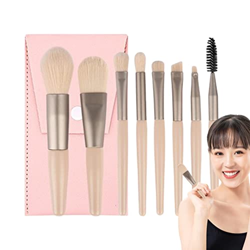 Make-up-Pinsel | Lidschattenpinsel für Augen | Frauen Augen Make-up Pinsel Set, Lidschattenpinsel für Augen, Make-up Pinsel Set Professionell, mit Etui für Augenbrauen, Mischen, Eyeliner Joberio von Joberio