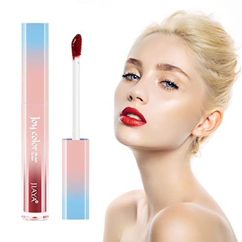 Spiegellippenstift, Langanhaltender roter Lippenstift für Frauen, Feuchtigkeitsspendender, langlebiger, antihaftbeschichteter Lipgloss, natürlicher Lippenstift für pralleren Lippenglanz und Joberio von Joberio