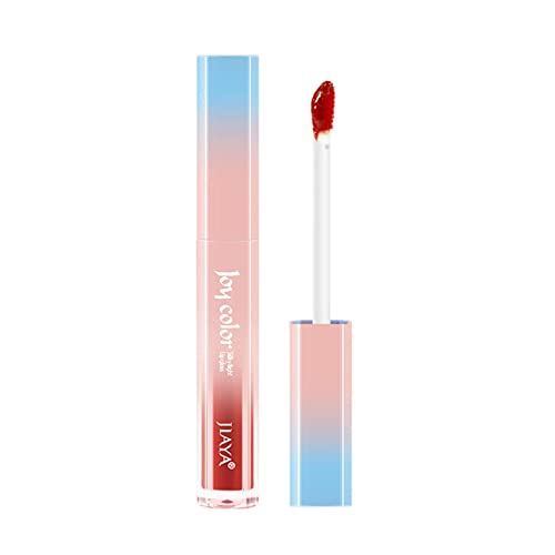 Spiegellippenstift,Langanhaltender roter Lippenstift für Frauen - Lipgloss, antihaftbeschichtet, verblasst nicht, wasserdicht, hochpigmentiertes Samt-Lipgloss-Set, Schönheitskosmetik, Geschenk Joberio von Joberio