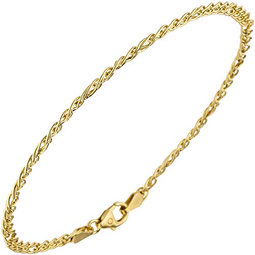 JOBO Damen-Armband aus 585 Gold 19 cm von Jobo