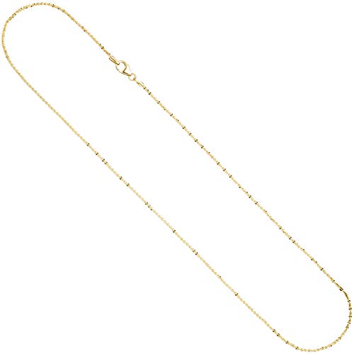 Jobo Damen-Criss-Cross-Kette aus 333 Gold 1,3 mm 40 cm von Jobo