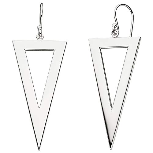 Jobo Damen-Ohrhänger Dreieck aus 925 Sterling Silber von Jobo