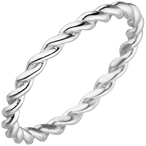 Jobo Damen-Ring geflochten aus 925 Sterling Silber geflochten Größe 60 Jobo Damen-Ring geflochten aus 925 Sterling Silber geflochten Größe 60 von Jobo