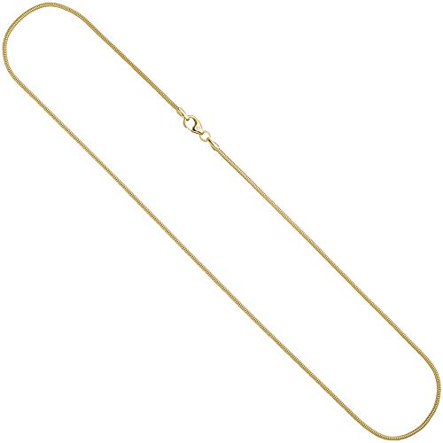 JOBO Damen-Schlangenkette aus 333 Gold 42 cm 1,4 mm von Jobo