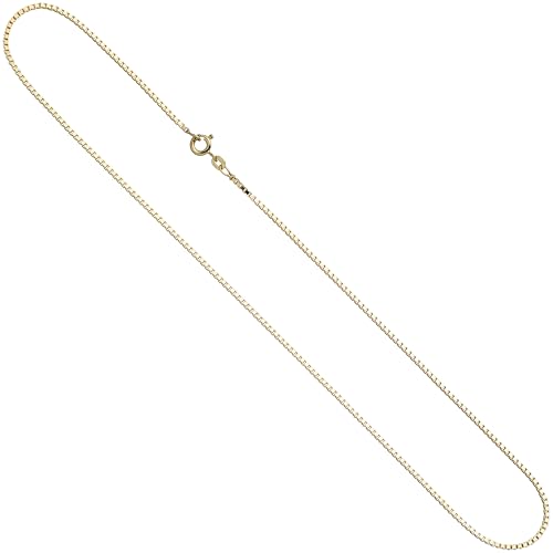 Jobo Damen Venezianer-Kette aus 14 Karat 585 Gold 1,0 mm 45 cm Jobo Damen Venezianer-Kette aus 14 Karat 585 Gold 1,0 mm 45 cm von Jobo