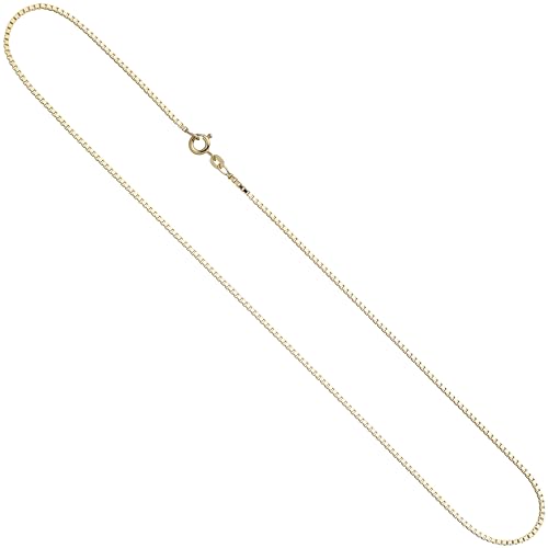 Jobo Damen-Venezianerkette aus 585 Gold 1,0 mm 50 cm von Jobo