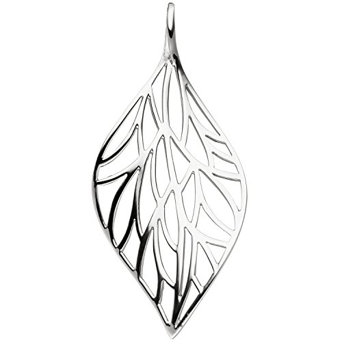 Jobo Damen-Anhänger Blatt aus 925 Sterling Silber von Jobo