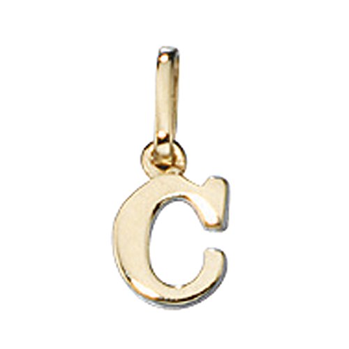 Jobo Damen-Anhänger Buchstabe C aus 8 Karat 333 Gold von Jobo