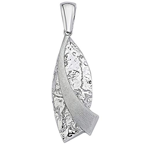 Jobo Damen-Anhänger aus 925 Sterling Silber gehämmert von Jobo
