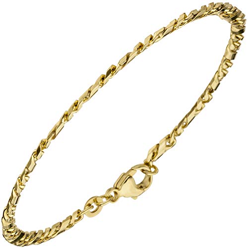 Jobo Damen Armband 333 Gold Gelbgold 18,5 cm Goldarmband von Jobo