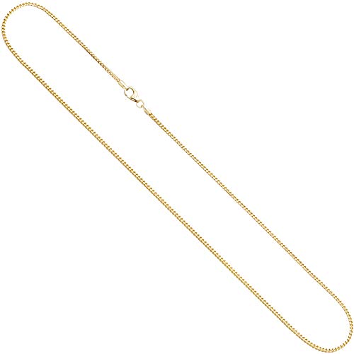 Jobo Damen Bingokette 585 Gelbgold 1,5 mm 42 cm Gold Kette Halskette Goldkette Karabiner von Jobo