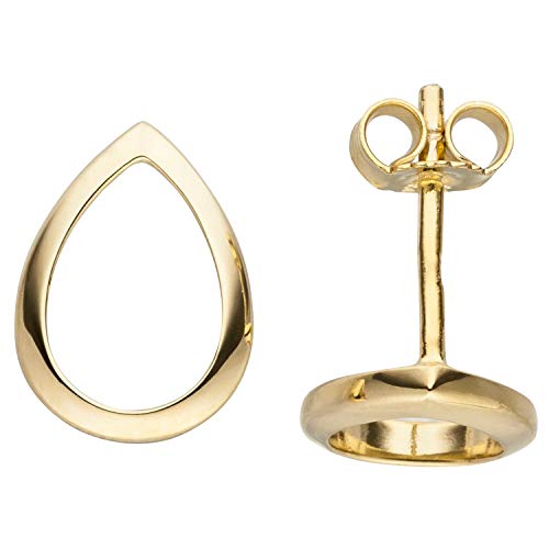 Jobo Damen-Ohrstecker Tropfen aus 333 Gold von Jobo