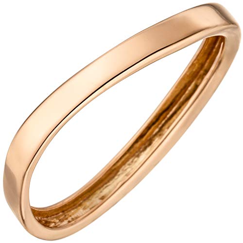 Jobo Damen Ring 375 Gold Rotgold Rotgoldring Größe 56 von Jobo