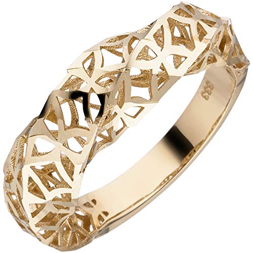 Jobo Damen Ring gedreht 333 Gold Gelbgold Goldring Größe 58 von Jobo