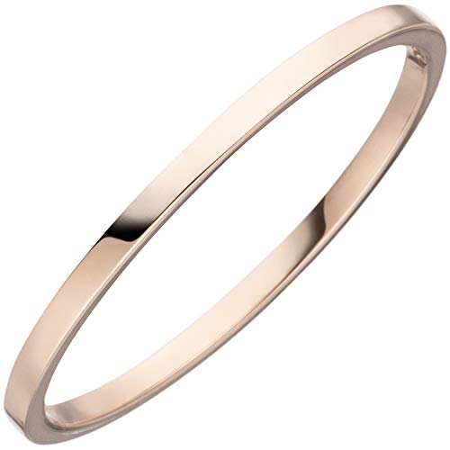 Jobo Damen-Ring schmal aus 8 Karat 333 Rosegold Größe 54 von Jobo