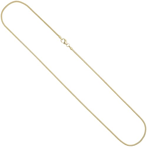 Jobo Damen Goldkette Schlangen-Kette aus 8 Karat 333 Gold 1,4 mm 60 cm Jobo Damen Goldkette Schlangen-Kette aus 8 Karat 333 Gold 1,4 mm 60 cm von Jobo