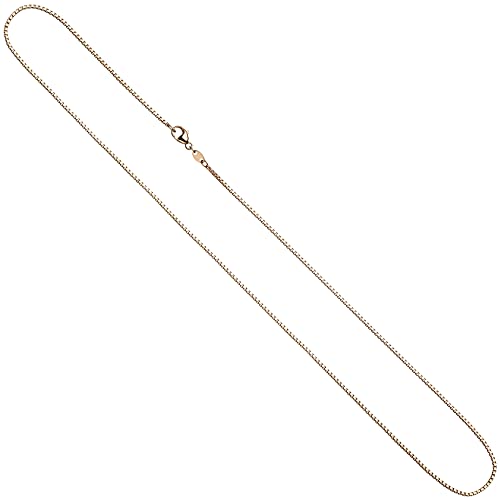 Jobo Damen Venezianerkette 585 Gold Rotgold 1,2 mm 50 cm Kette Halskette Rotgoldkette von Jobo