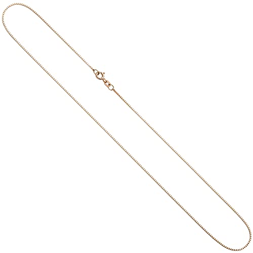 Jobo Damen Venezianer-Kette aus 925 Sterling Silber roségold vergoldet 0,8 mm 45 cm Jobo Damen Venezianer-Kette aus 925 Sterling Silber roségold vergoldet 0,8 mm 45 cm von Jobo