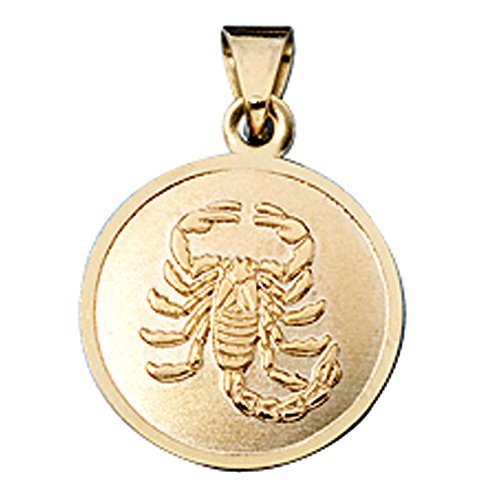 Jobo Sternzeichen-Anhänger Skorpion aus 8 Karat 333 Gold von Jobo