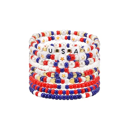 Jocbean Stapelbare Perlenarmbänder für Damen, Karnevals-Armband, Schmuck, Small, Harz, Kein Edelstein Jocbean Stapelbare Perlenarmbänder für Damen, Karnevals-Armband, Schmuck, Small, Harz, Kein Edelstein von Jocbean