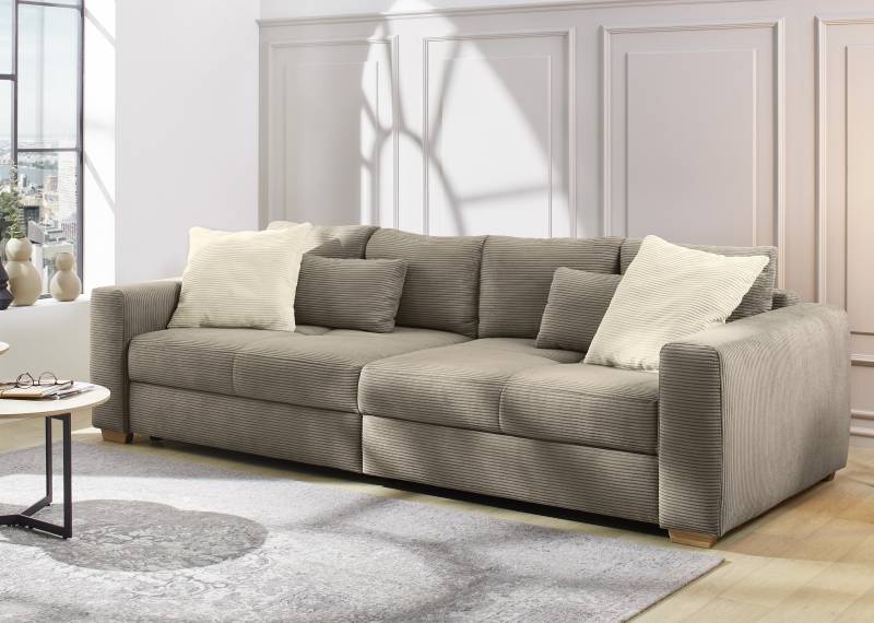 Jockenhöfer Gruppe Big-Sofa "Maxi" Federkernpolsterung, inklusive 8 Kissen von Jockenhöfer Gruppe