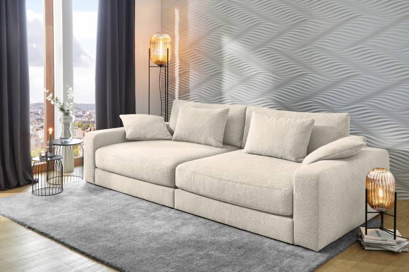 Jockenhöfer Gruppe Big-Sofa "Milano XXL" mit Federkern, Breite 290cm, Liegefläche 120x240cm, inklusive Kissen von Jockenhöfer Gruppe