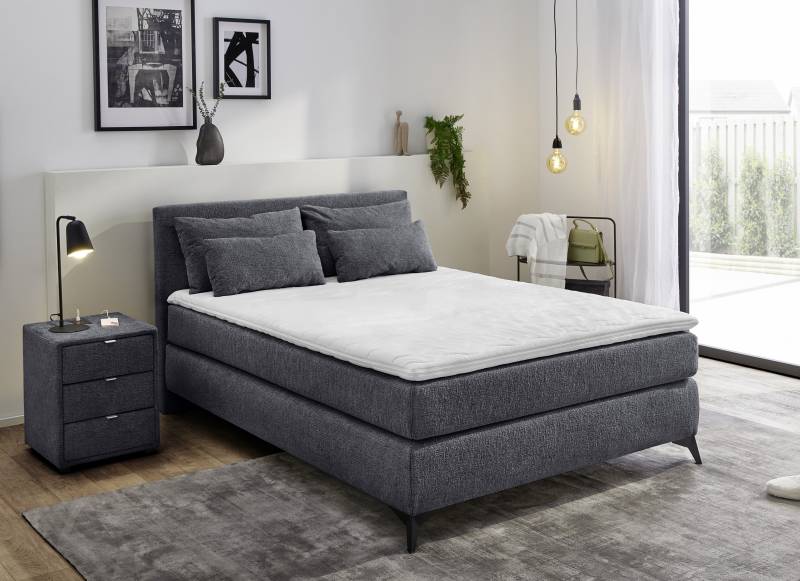 Jockenhöfer Gruppe Boxspringbett "Paulina, inkl. Topper und Kissen, Härtegrade wählbar" 140x200 cm oder 180x200cm von Jockenhöfer Gruppe