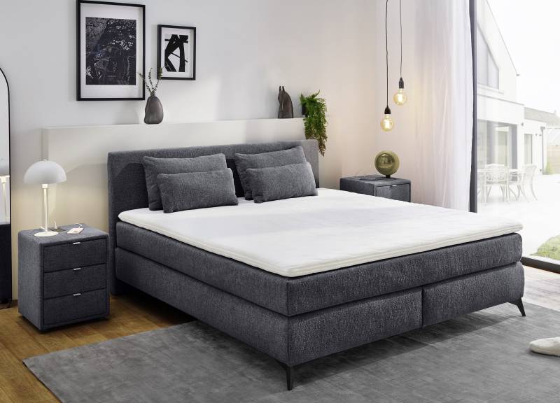 Jockenhöfer Gruppe Boxspringbett "Paulina, inkl. Topper und Kissen, Härtegrade wählbar" 140x200 cm oder 180x200cm von Jockenhöfer Gruppe